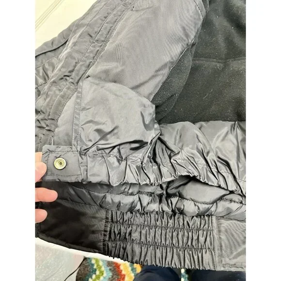 VTG Choko Men’s Snowmobile Bomber Jacket M Black Insulated Powersports 🤍 - Picture 13 of 14